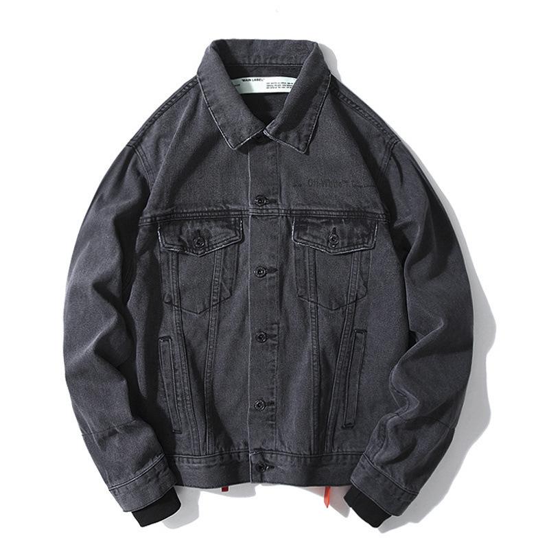 Off White Arrow Denim Jacket Jean Coat Off Ow Arrow Denim Jacket For Men And Women Owt