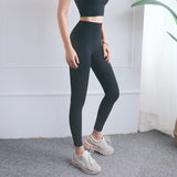 Sweat Wicking Pants Peach Hip Raise Exercise Workout Pants