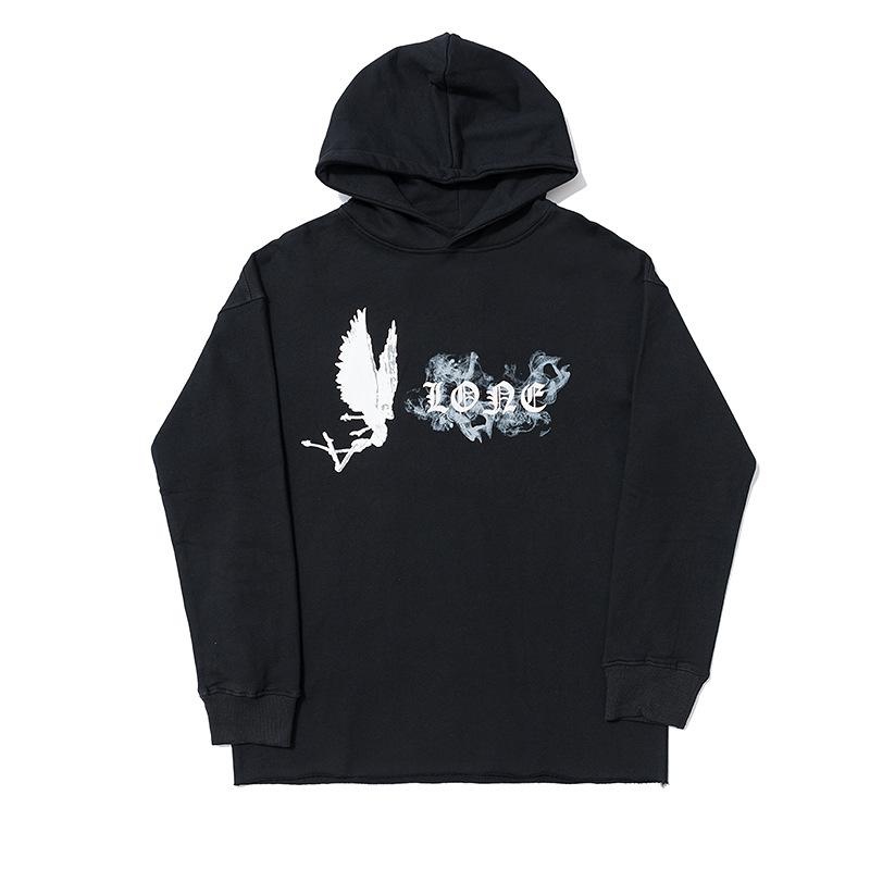 Vlone Hoodie Print Loose Men'S And Women'S Hoodie