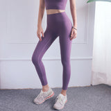 Sweat Wicking Pants Peach Hip Raise Exercise Workout Pants