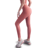 Sweat Wicking Pants Peach Hip Raise Exercise Workout Pants