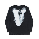 Vlone Sweatshirt Printed High Street Plus Size Retro Sports Sweater For Men