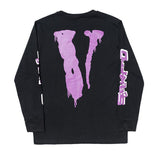 Vlone Sweatshirt Print Plus Size Retro Sports Pullover Long Sleeve Sweater Men