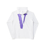 Vlone Hoodie Life Large V Terry Sweater Round Neck Loose Street Hip Hop Men And Women