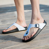Men's Slides Non Slip Shoes Indoor Outdoor Summer Slippers Men's Summer Beach Sandals Personality