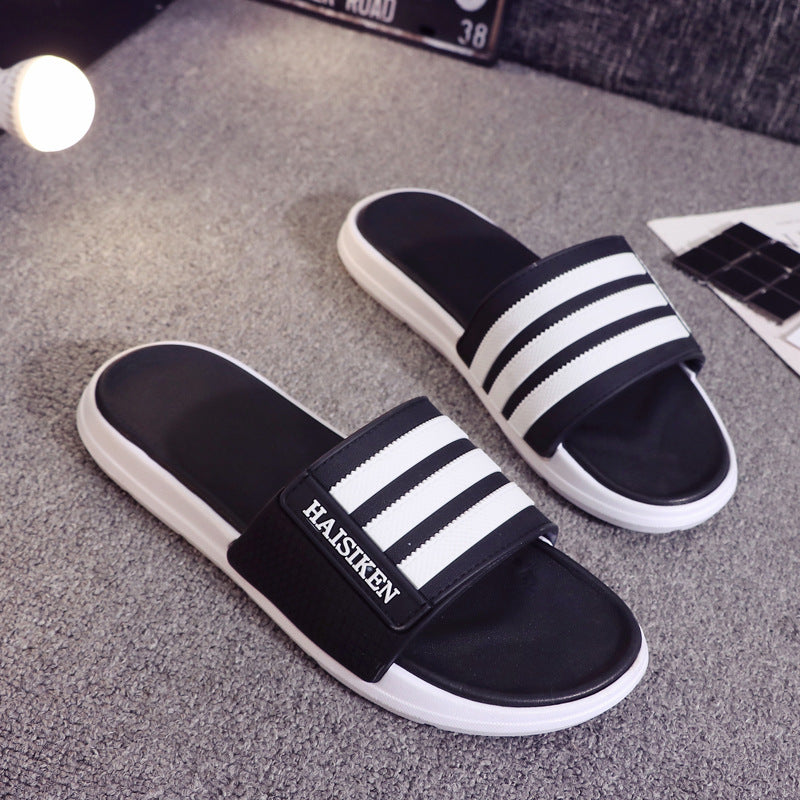 Men Slippers Non Slip Shoes Indoor Outdoor Men's Sandal Slippers Thick Bottom Flat