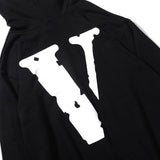 Vlone Hoodie Friends Oversize Hooded Sweater Large V Hoodie Sweatshirts