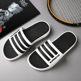 Men's Flip Flops Men Slides Comfort Slides Sandal Men's Shoes Fashion Men's Trendy Sports Indoor and Outdoor