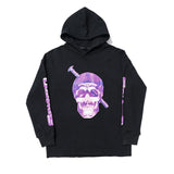 Vlone Hoodie Autumn And Winter Printing Loose Hooded Pullover Plus Size Retro Sports Sweater For Men