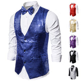 Men Prom Outfits Sequined Performance Dress Jacket