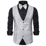 Men Prom Outfits Sequined Performance Dress Jacket