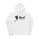 Vlone Hoodie Autumn And Winter Printing Hem Destroyed Hoodie Loose Pullover Men'S And Women'S Hoodie