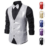 Men Prom Outfits Sequined Performance Dress Jacket