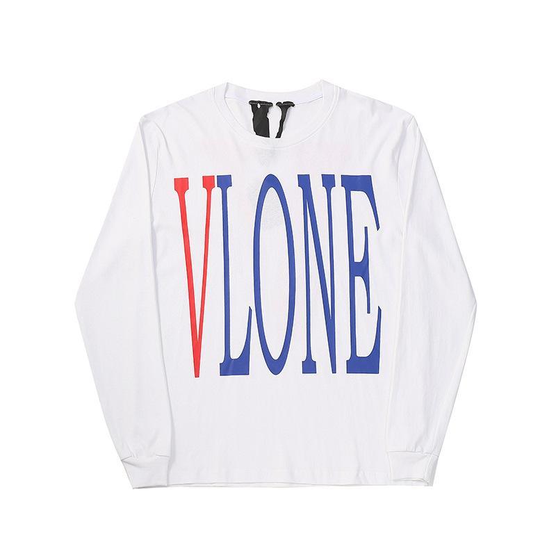 Vlone Sweatshirt Friends Printed Long Sleeve Men And Women Pullover Loose Sweater