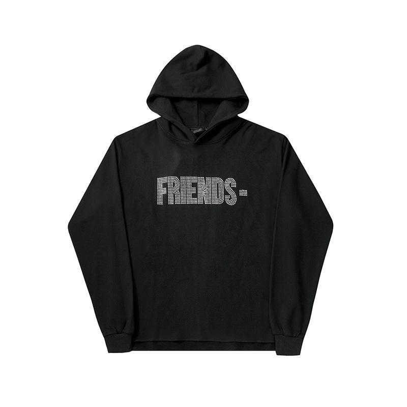 Vlone Hoodie Friends Men'S Hoodie Casual Able Pullover Hoodie