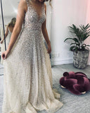 Long Homecoming Dresses Spring Dress Shiny Dress
