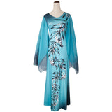 Women's Leaf Printed Dress African Dashiki Ankara Styles Dress