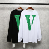 Vlone Sweatshirt Friends Printed Men'S And Women'S Loose Pullover Hiphop Pullover Hoodie