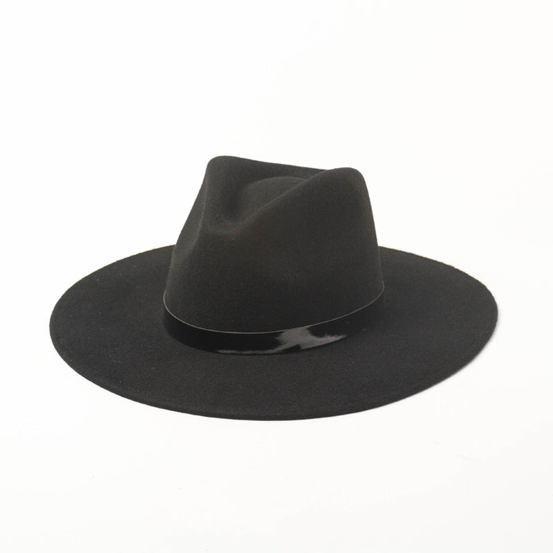Beth Dutton Hat Leisure Pu Jazz Top Hat Travel Felt Fedora Hat