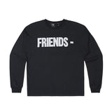 Vlone Sweatshirt Life Friends Printing Men'S And Women'S Long Sleeves Loose Casual Able Hip Hop Style
