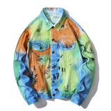 Off White Arrow Denim Jacket Jean Coat Off Ow Doll Jacket Coat Men'S And Women'S Coats Owt