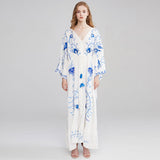 Beth Dutton Bohemian Dress Winter Autumn Midi Dresses Vintage Dress