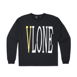 Vlone Sweatshirt Street Large Vneck Print Round Neck Men'S Women'S Pullover Cotton Long Sleeve Loose Hip Hop