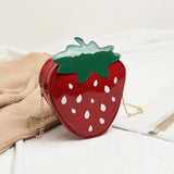 Strawberry Bags Fashion Casual Strawberry Shape Bag