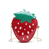 Strawberry Bags Fashion Casual Strawberry Shape Bag