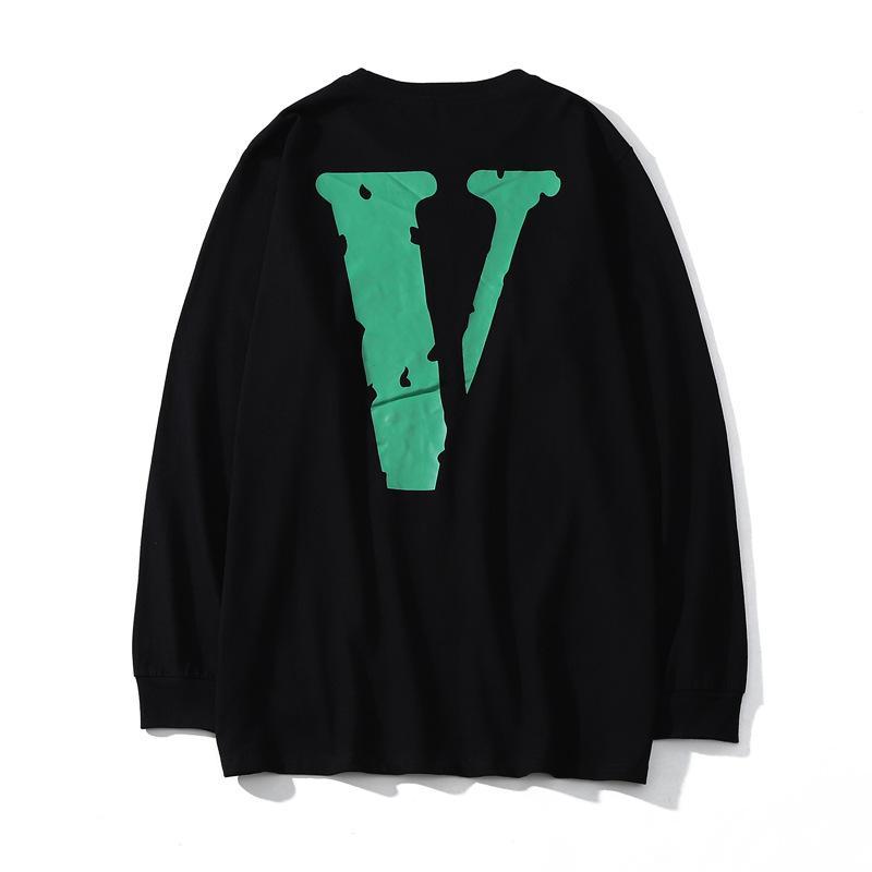 Vlone Sweatshirt Friends Printed Men'S And Women'S Loose Pullover Hiphop Pullover Hoodie