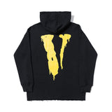 Vlone Hoodie Friends Hoodie Vprint Loose Hooded Casual Comfortable Sweater For Men