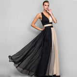 Lady Gaga Dress Chiffon Evening Dress Sleeveless Long Dress