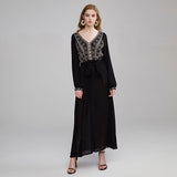 Beth Dutton Bohemian Dress Winter Autumn Midi Dresses Black Dress Sexy Backless Holiday Long Dress
