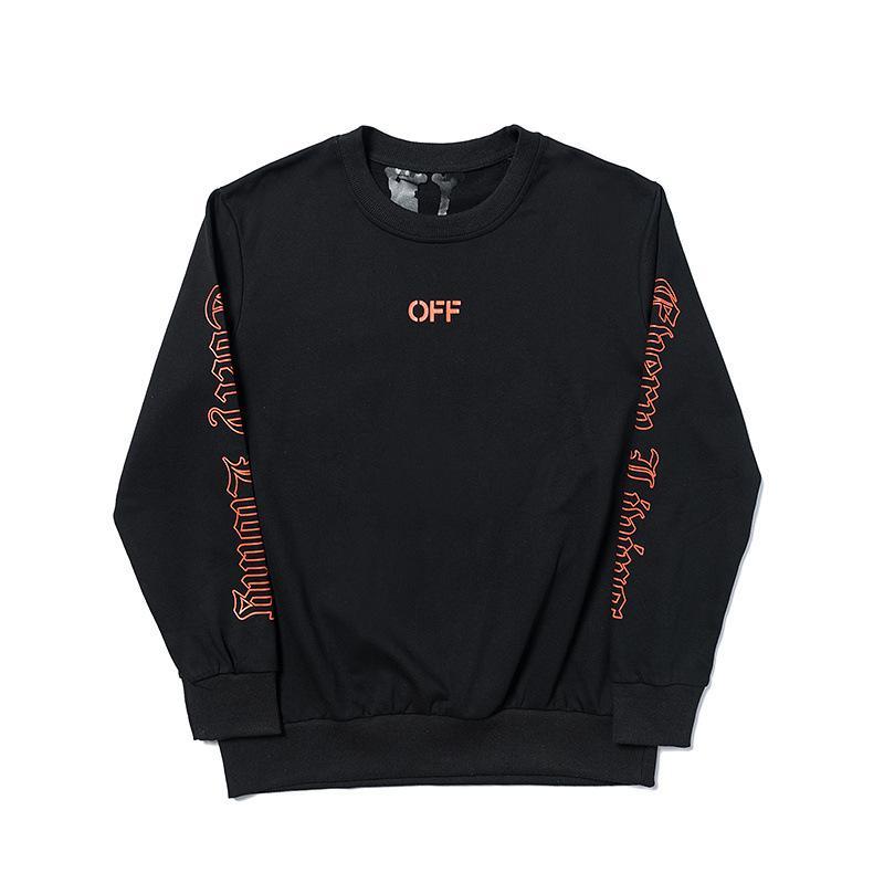 Vlone Hoodie Off Street Hip Hop Jacket Ow Men And Women Couple Sweater