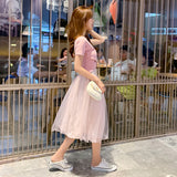 MIDI Mauve Skirt Spring/Summer Tulle Tutu Mesh Skirt