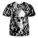 Skull T Shirt Printed Skull
