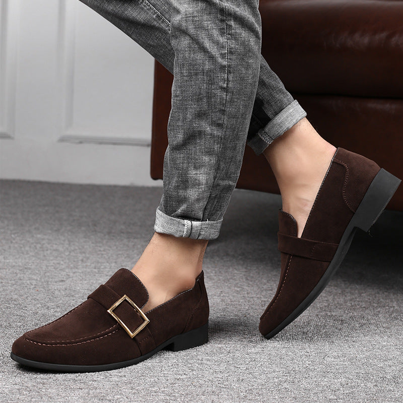 Men's Loafers Relaxedfit Slipon Loafer Men Shoes Spring Leather Shoes Men Casual Shoes plus Size Men's Shoes