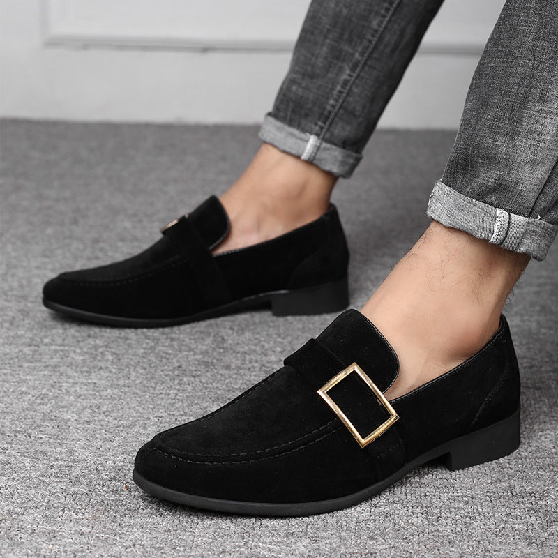 Men's Loafers Relaxedfit Slipon Loafer Men Shoes Spring Leather Shoes Men Casual Shoes plus Size Men's Shoes