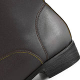 Western Shoes Autumn and Winter Retro Casual round Head Men's Leather Boots