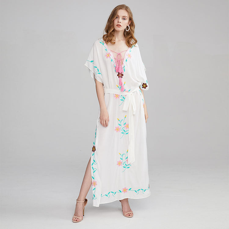 Beth Dutton Bohemian Summer Spring Midi Dress Dress for Vacation