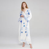 Beth Dutton Bohemian Dress Winter Autumn Midi Dresses Vintage Dress