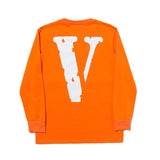 Vlone Sweatshirt Friends Sweater Plus Size Retro Sports Printed Design