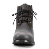 Western Shoes Autumn and Winter Retro Casual round Head Men's Leather Boots