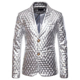 Men Prom Outfits Bronzing Performance Dress Suit