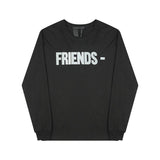 Vlone Sweatshirt Printed Men'S And Women'S Loose Casual Long Sleeves Tshirt Autumn