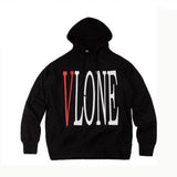 Vlone Hoodie Able Winter Clothes Red Large V Loose Large Size Hoodie Coat