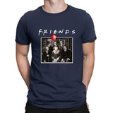 Halloween Costumes Pennywise Michael Myers Men's T-shirt Cotton Matching T-shirt