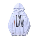 Vlone Hoodie Trendy Autumn And Winter Clothing Trendy Big V Personality Hooded Coat