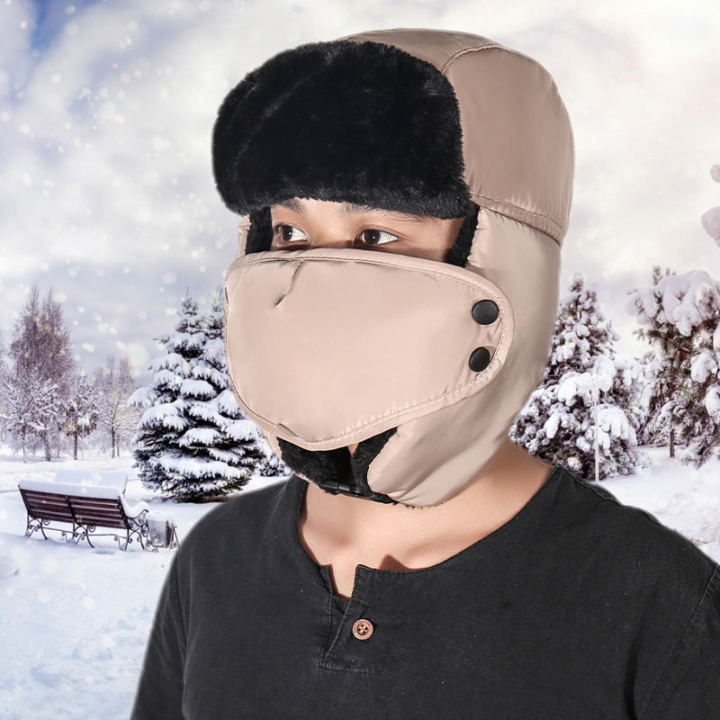 Winter Hats Winter Men's Outdoor Warm Hat Cold Protection Hat