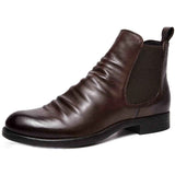 Western Shoes Elastic Casual Men's Men's Short Boots